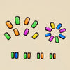 12 Sizes-24 Pcs Press On Nails Y190