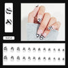 12 Sizes-24 Pcs Press On Nails R441