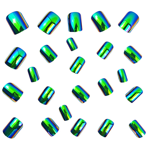12 Sizes-24 Pcs Press On Nails Y808