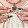 12 Sizes-24 Pcs Press On Nails JP1466