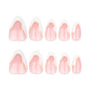 12 Sizes-24 Pcs Press On Nails JP3729