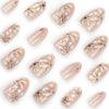 12 Sizes-24 Pcs Press On Nails JP3314