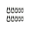 12 Sizes-24 Pcs Press On Nails JP1741