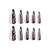 12 Sizes-24 Pcs Press On Nails JP2726