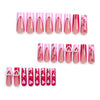 12 Sizes-24 Pcs Press On Nails JP3054