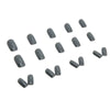 12 Sizes-24 Pcs Press On Nails CF014