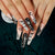 12 Sizes-24 Pcs Press On Nails JP2499