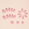 12 Sizes-24 Pcs Press On Nails W1513