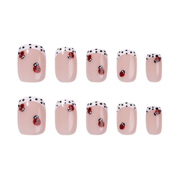 12 Sizes-24 Pcs Press On Nails JP4400