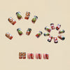 12 Sizes-24 Pcs Press On Nails Y1210