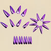 12 Sizes-24 Pcs Press On Nails Y1642