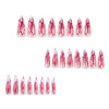 12 Sizes-24 Pcs Press On Nails JP3410