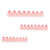 12 Sizes-24 Pcs Press On Nails JP3638