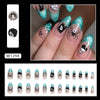 12 Sizes-24 Pcs Press On Nails W1298