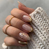 12 Sizes-24 Pcs Press On Nails JP3749