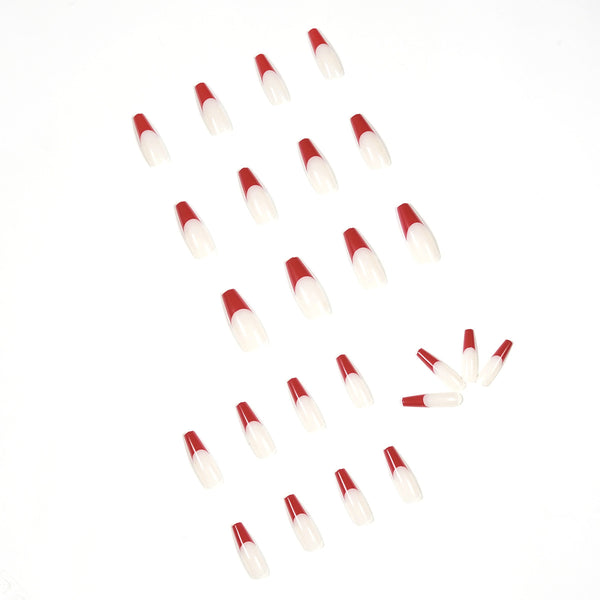 12 Sizes-24 Pcs Press On Nails JP1227