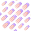 12 Sizes-24 Pcs Press On Nails DIY27