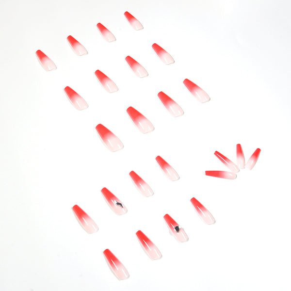 12 Sizes-24 Pcs Press On Nails JP1104