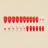 12 Sizes-24 Pcs Press On Nails Y1561