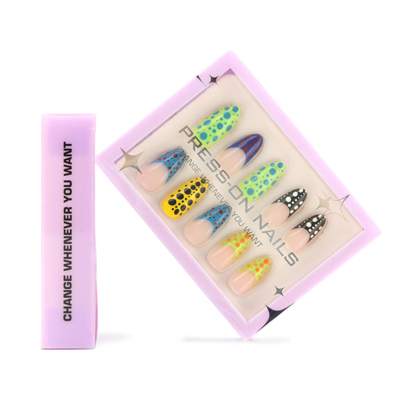 15 Sizes-30 Pcs Press On Nails GD15