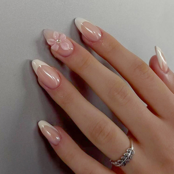 12 Sizes-24 Pcs Press On Nails Z1129