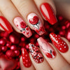 12 Sizes-24 Pcs Press On Nails Y509