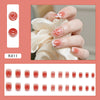 12 Sizes-24 Pcs Press On Nails R402