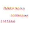 12 Sizes-24 Pcs Press On Nails JP3963