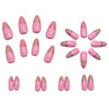 12 Sizes-24 Pcs Press On Nails Y1744