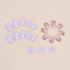 12 Sizes-24 Pcs Press On Nails W797