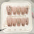 12 Sizes-24 Pcs Press On Nails nail-accessory