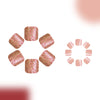 12 Sizes-24 Pcs Press On Nails C381