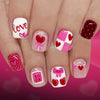 12 Sizes-24 Pcs Press On Nails Vday-3-24pcs