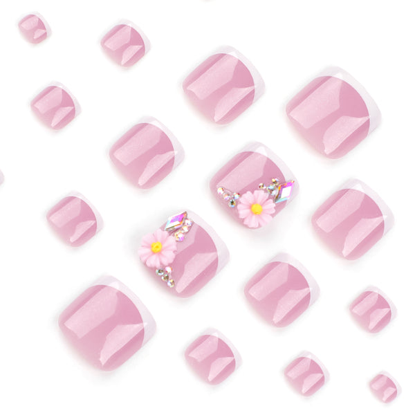 12 Sizes-24 Pcs Press On Nails JP3344
