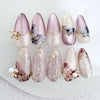 12 Sizes-24 Pcs Press On Nails Z952