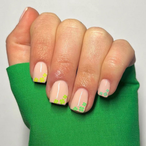 12 Sizes-24 Pcs Press On Nails C301