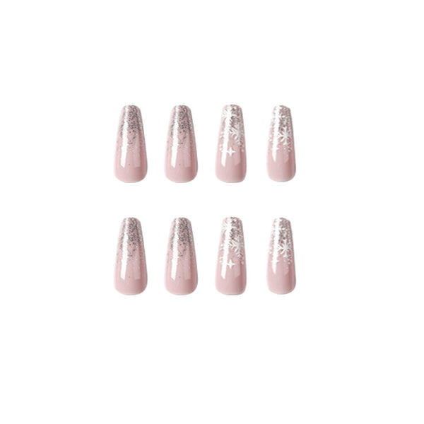 12 Sizes-24 Pcs Press On Nails JP1903