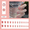 12 Sizes-24 Pcs Press On Nails Z327