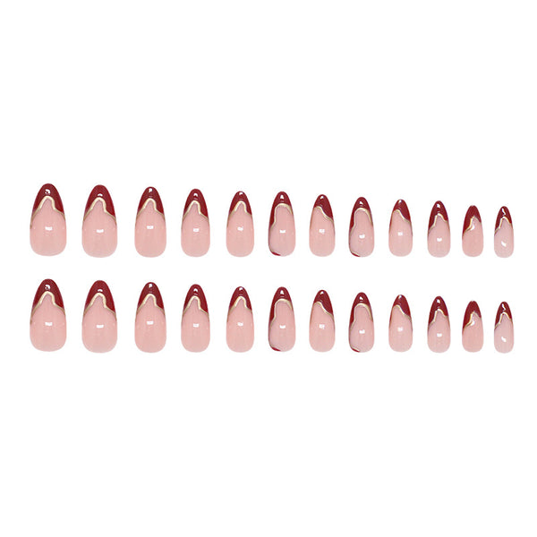 12 Sizes-24 Pcs Press On Nails W2020