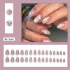 12 Sizes-24 PcsPress On Nails W1546