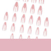 12 Sizes-24 Pcs Press On Nails DIY35