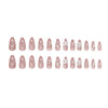 12 Sizes-24 Pcs Press On Nails MY219