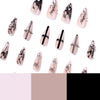 12 Sizes-24 Pcs Press On Nails JP4395