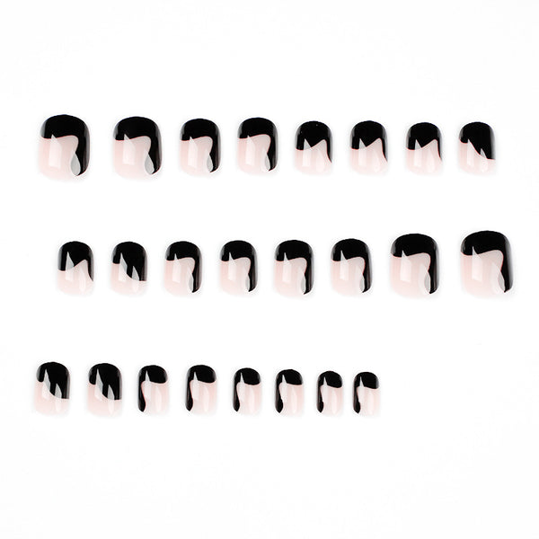 12 Sizes-24 Pcs Press On Nails JP1489
