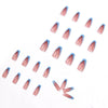 12 Sizes-24 Pcs Press On Nails JP1082