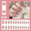 12 Sizes-24 Pcs Press On Nails R900