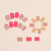 12 Sizes-24 Pcs Press On Nails W802