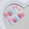 12 Sizes-24 Pcs Press On Nails Z1131