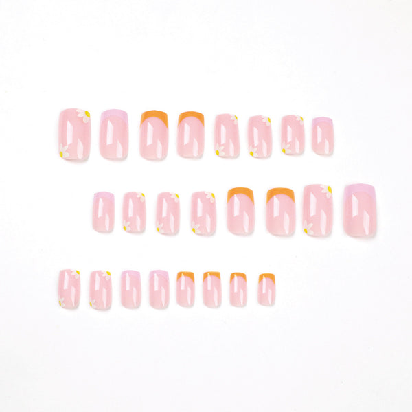 12 Sizes-24 Pcs Press On Nails JP1807