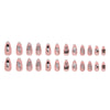 12 Sizes-24 Pcs Press On Nails W717